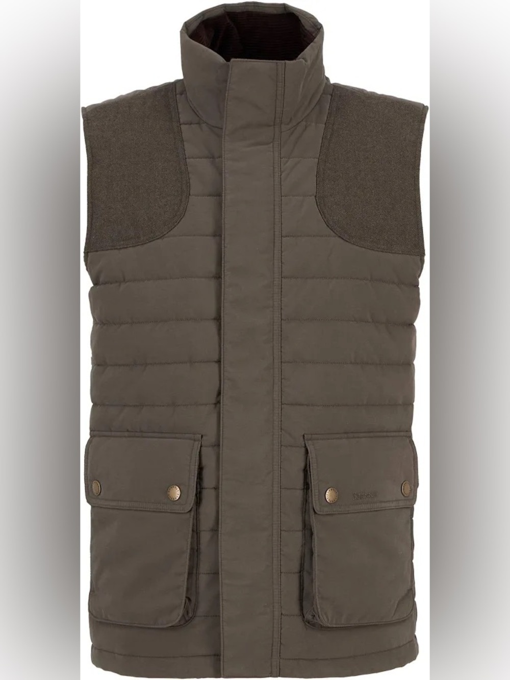 Barbour Men’s Bradford Gilet Quilted Utility Vest Size XL
